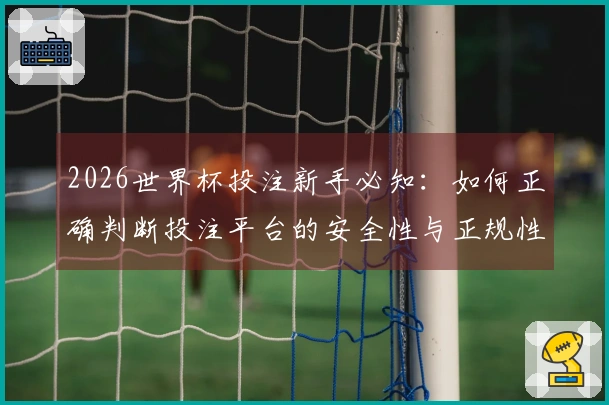 2026世界杯投注新手必知：如何正确判断投注平台的安全性与正规性