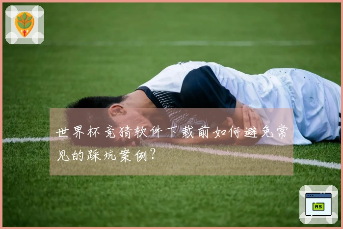 世界杯竞猜软件下载前如何避免常见的踩坑案例？
